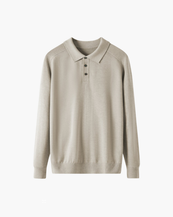 Polo aus 100 % Premium-Wolle