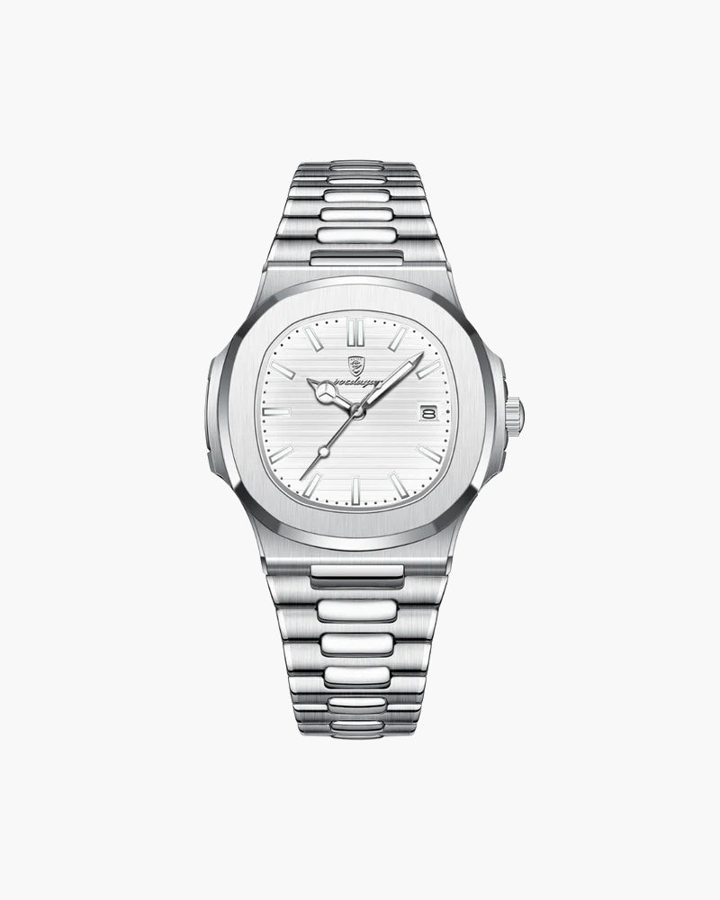 Klassische Uhr Geneva (Wasserfest)