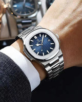 Klassische Uhr Geneva (Wasserfest)