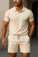 PremiumLässig Set – Poloshirt & Shorts im 2er-Pack