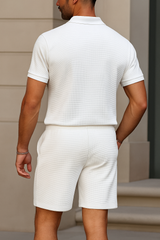 PremiumLässig Set – Poloshirt & Shorts im 2er-Pack
