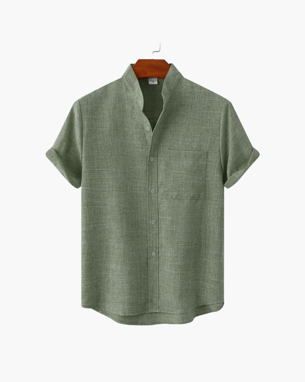 Das Mandarin-Kragenpolo Mark